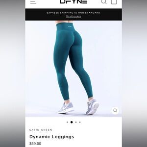 Dfyne dynamic  Leggings mint green